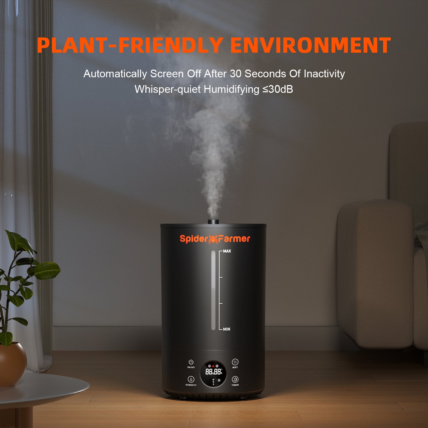 6L Kaltnebel-Luftbefeuchter für Pflanzen