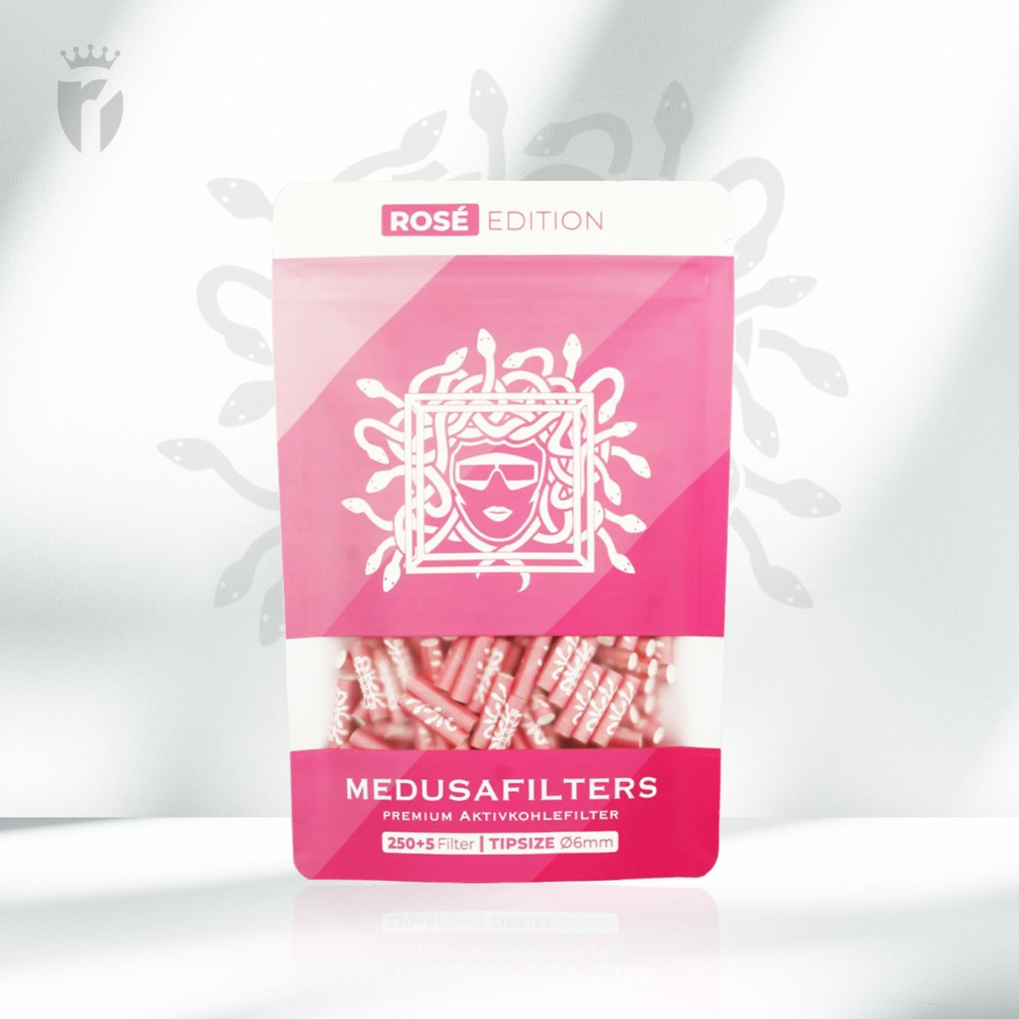 Medusa - Aktivkohlefilter - Ø 6mm 250 stk. pro Beutel
