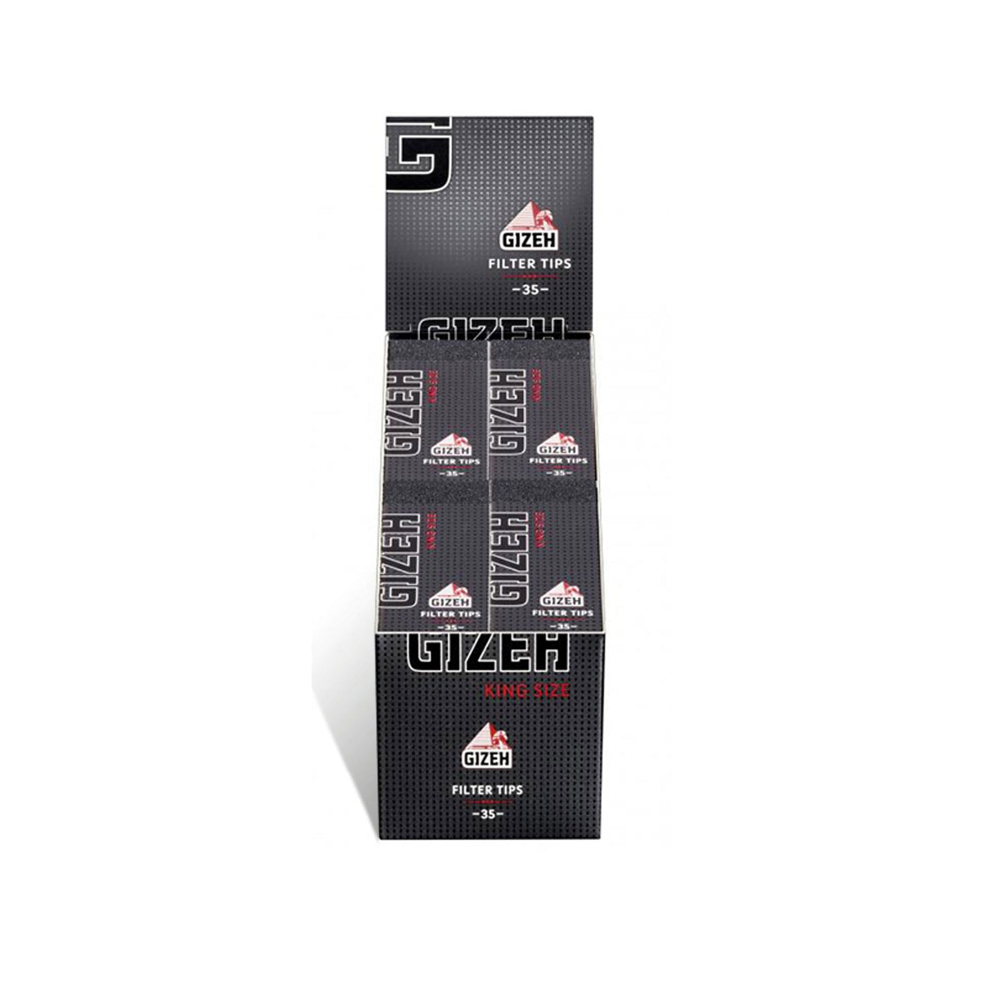 Gizeh Black Filter Tips Regular