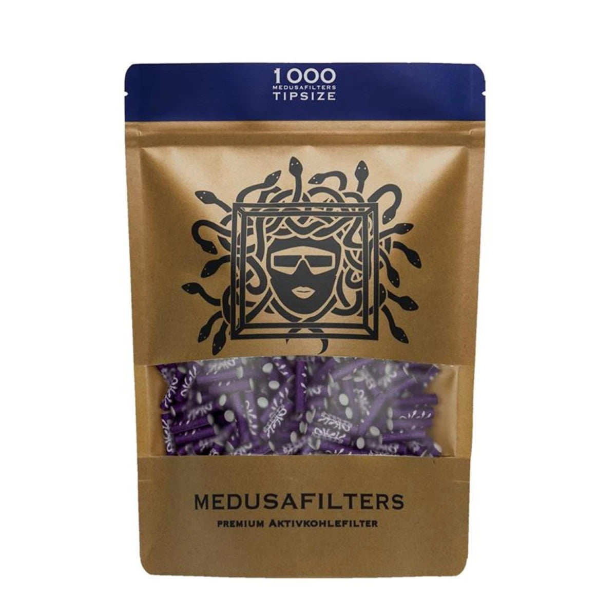 Medusa - Aktivkohlefilter - Ø 6mm 1000 stk. pro Beutel