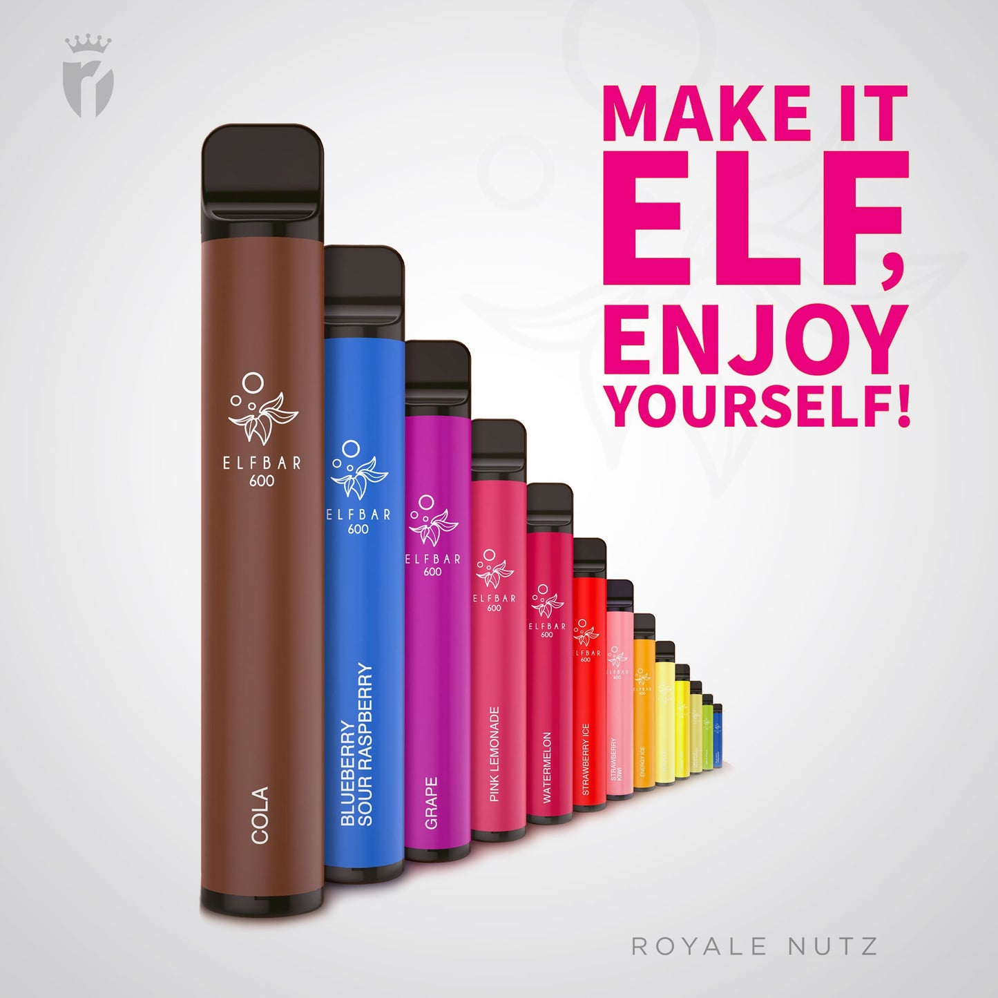 ELFBAR 600 CP-  E-Shisha - 20 mg