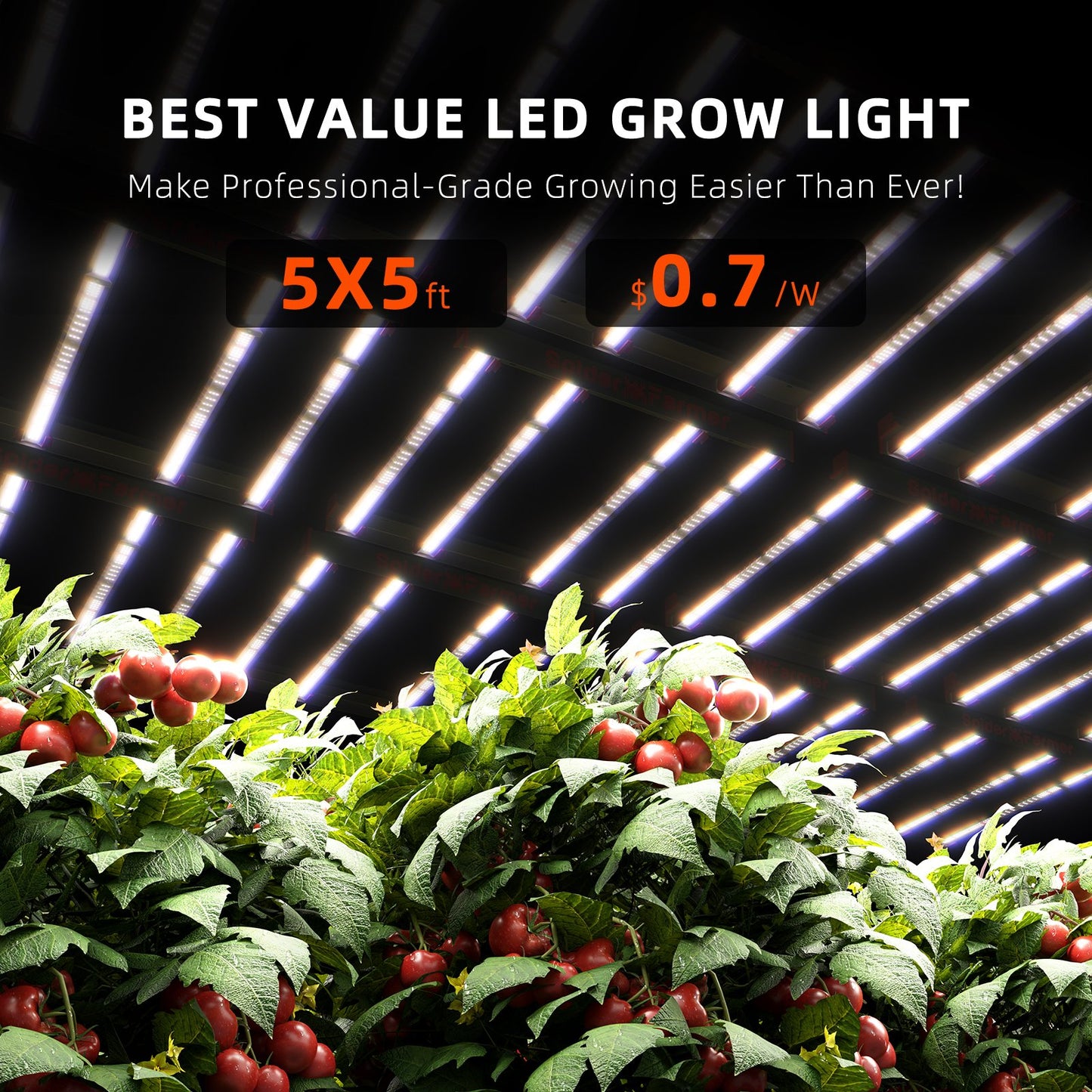 G5000 480W LED Pflanzenlampe Dimmbar Vollspekrum