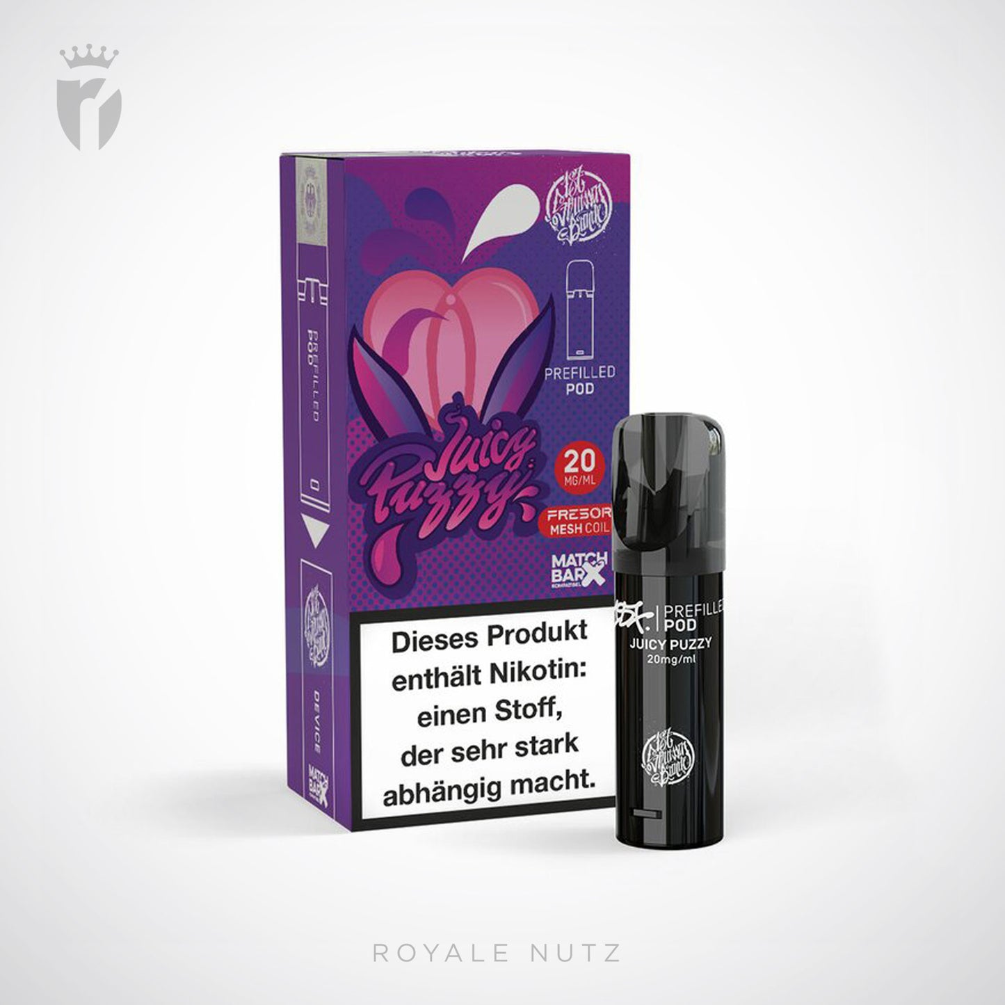 187 Strassenbande - Prefilled Pod - Juicy Puzzy - 20mg/ml