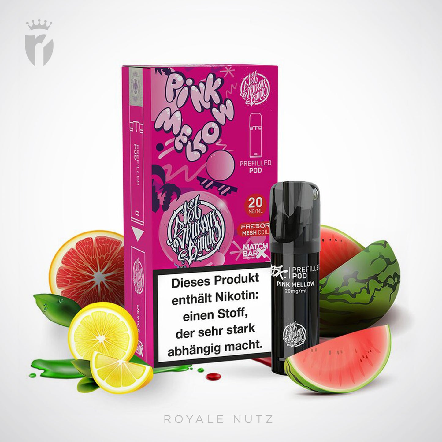 187 Strassenbande - Prefilled Pod - Pille - Pink Mellow - 20mg/ml