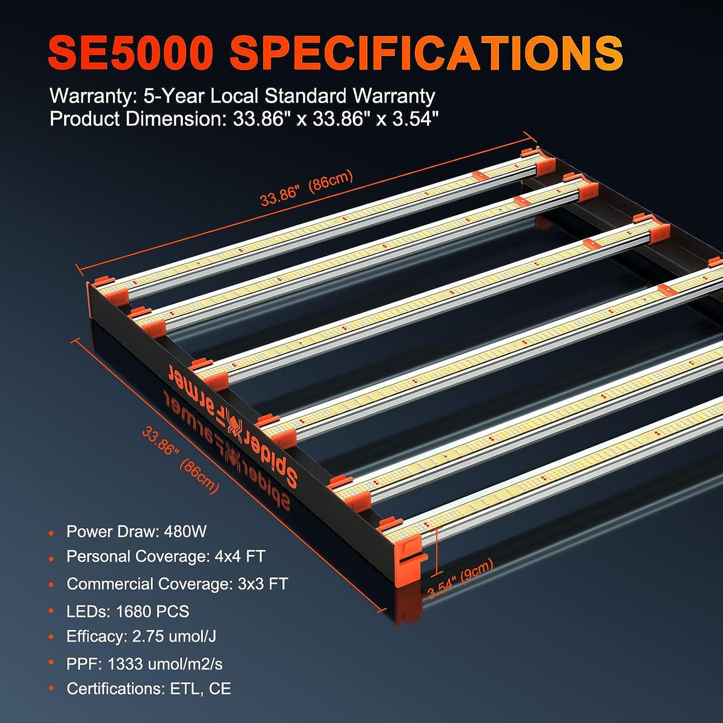SE5000-SET-CP 120x120x200cm