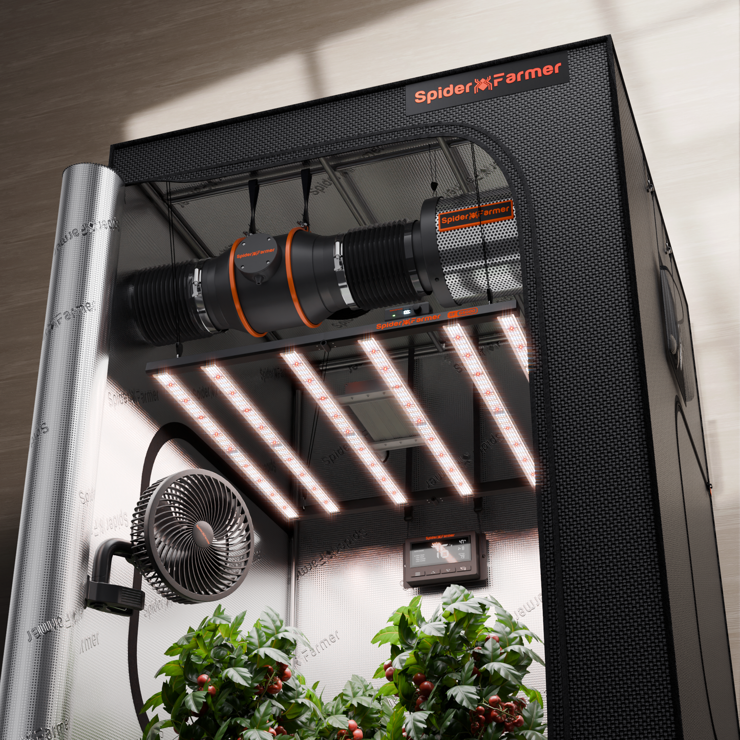 G5000-SET-CP 120x120x200cm