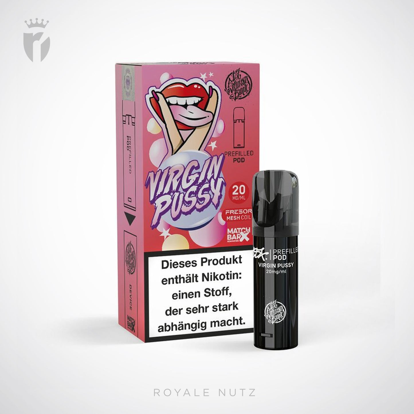 187 Strassenbande - Prefilled Pod - Virgin Pussy - 20mg/ml
