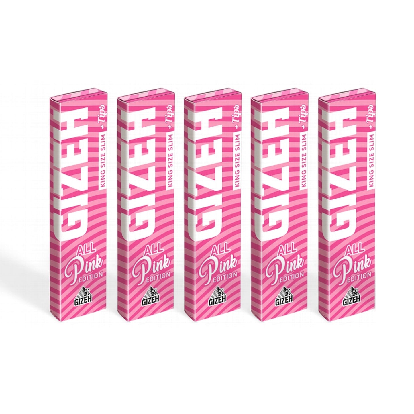 Gizeh All Pink King Size Slim + Tips