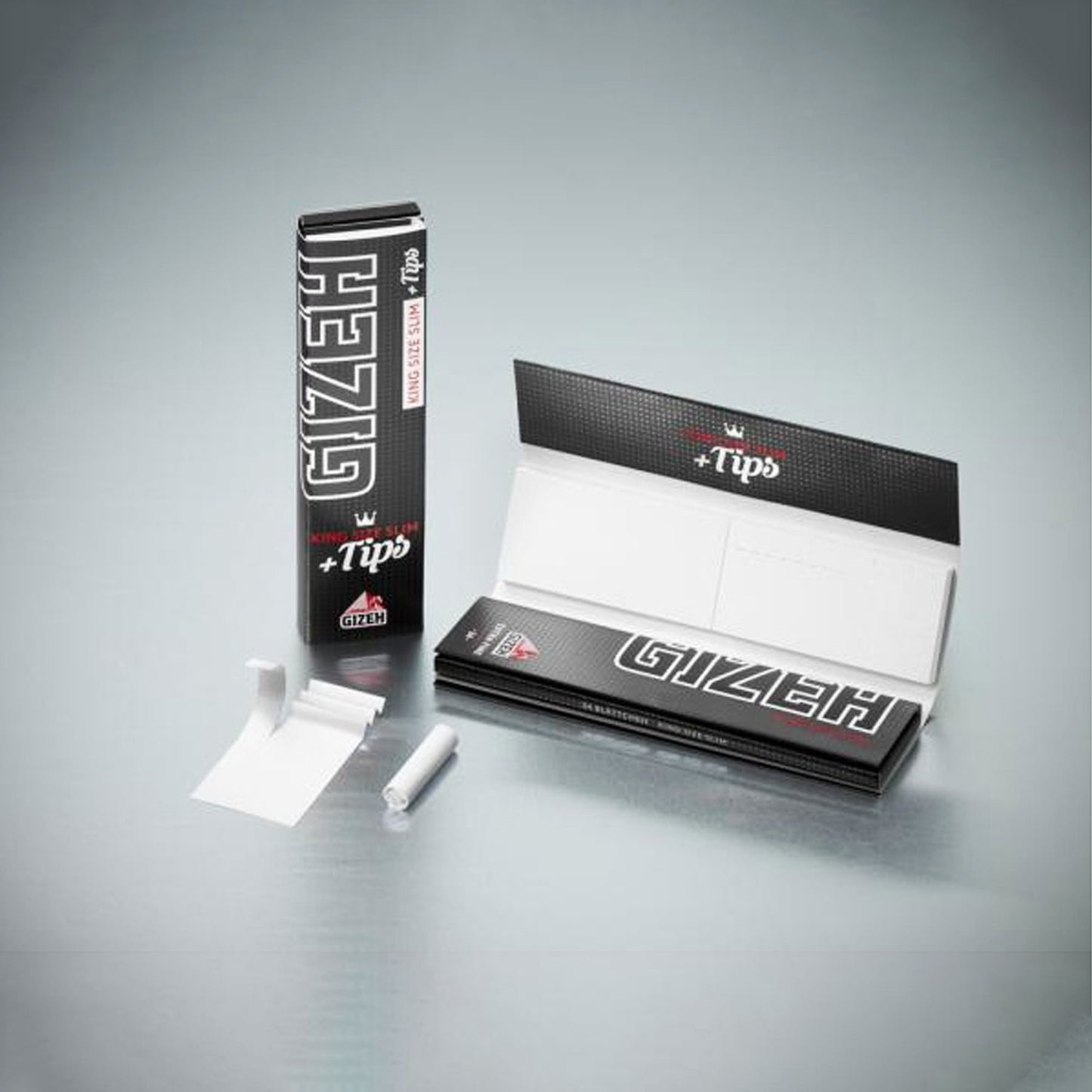 Gizeh Black King Size Slim + Tips