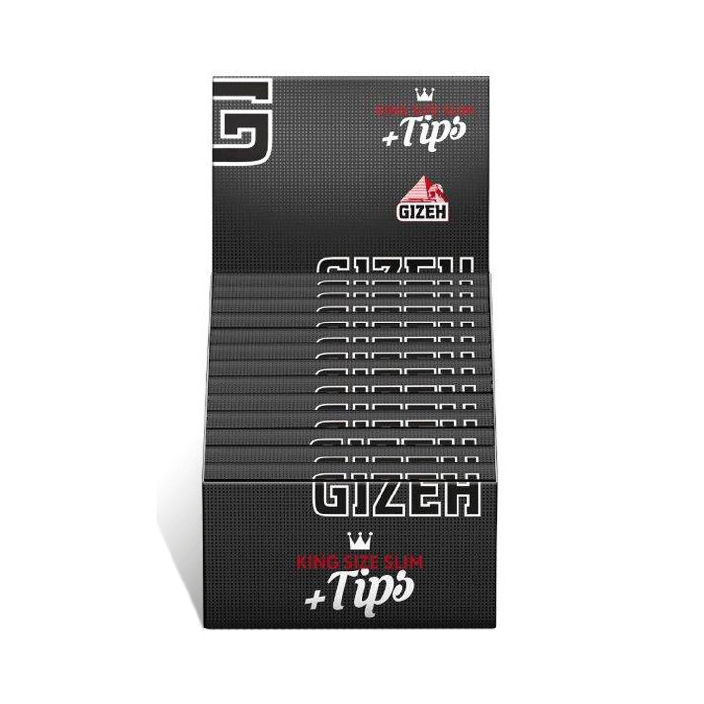 Gizeh Black King Size Slim + Tips