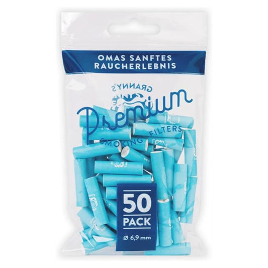 GRANNYS Weed Premium Aktivkohlefilter 6,9mm - 50 Stück