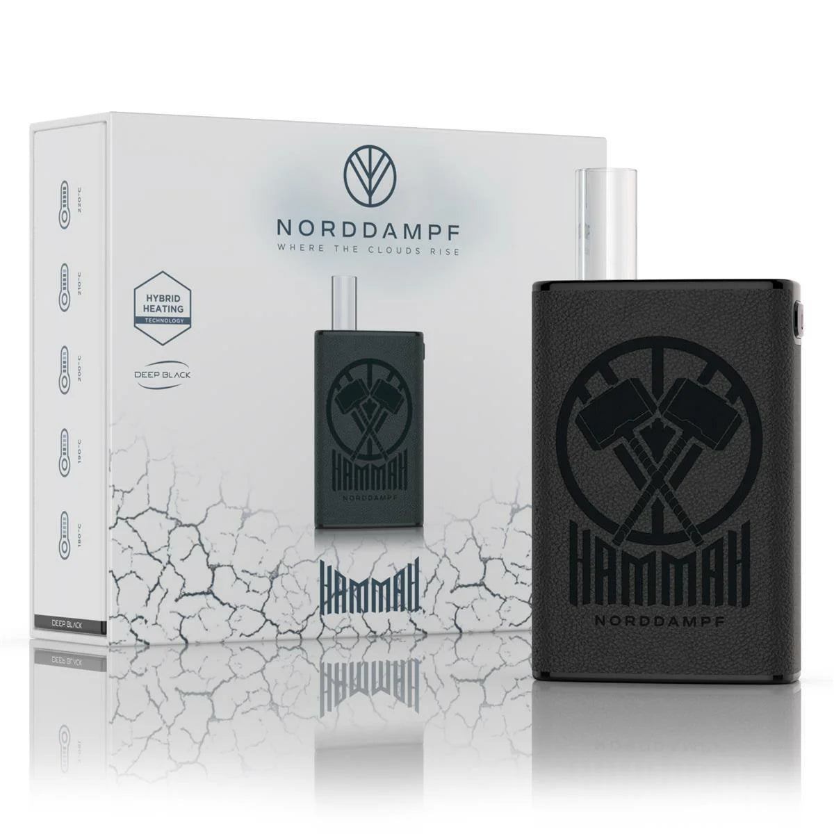 Norddampf HAMMAH Vaporizer - Deep Black / Nordic Blue