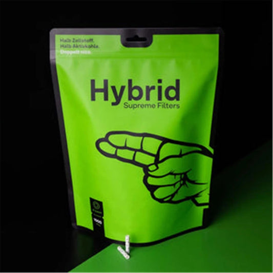 1000er Packung Hybrid Supreme Aktivkohlefilter - 6.4mm Länge 30mm