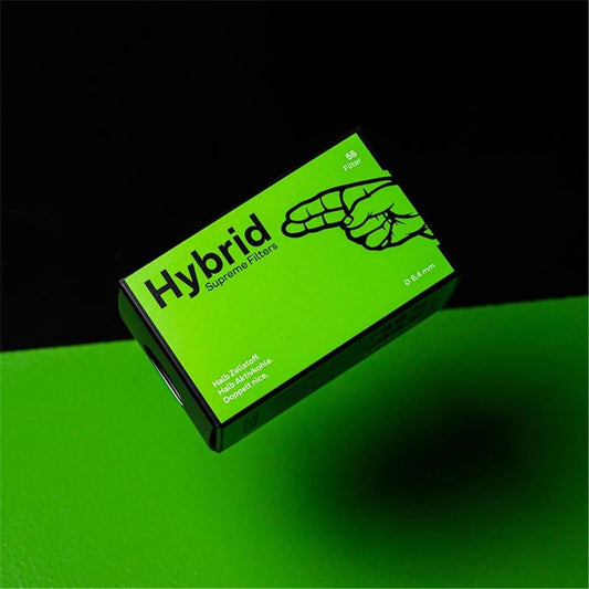 55er Packung Hybrid Supreme Aktivkohlefilter - 6.4mm Länge 30mm